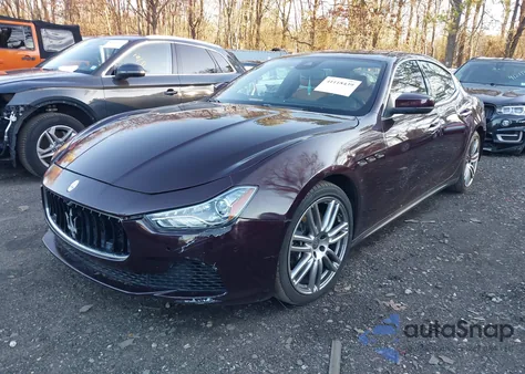 2017 Maserati Ghibli S Q4 z USA, uszkodzony, nr VIN ZAM57RTLXH1229976